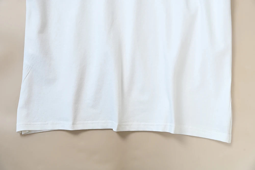 Men's  Shirt Short Sleeve Embroidered Pattern Breathable Standard Fit Summer New Style T-Shirt Male Model Clothing