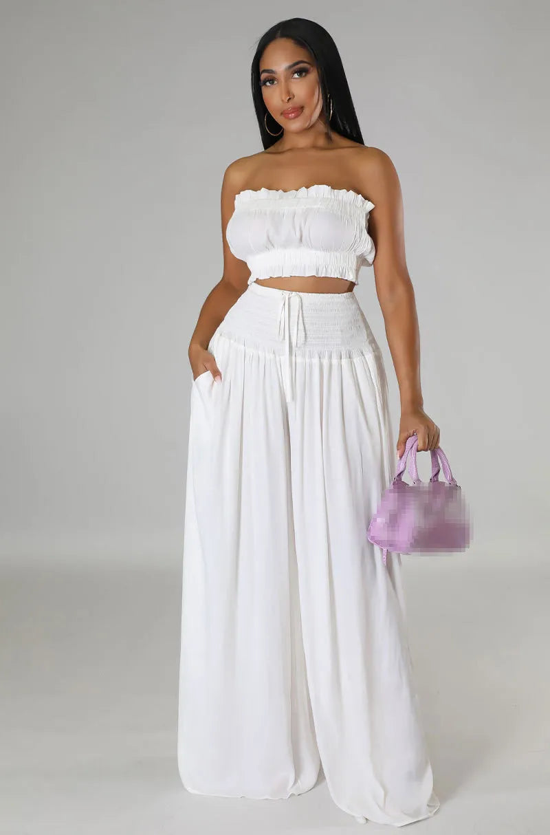 Two Piece Set for Women Pants 2 Piece Sets Women Outfit Pants Set Woman 2 Pieces Night Club Outfits Wholesale Clothes