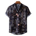 Casual Shirts For Men Shirt T-shirts Man 2024 New Men's Clothing Fashion Blouses Social Luxury Hawaiian Cotton High Quality