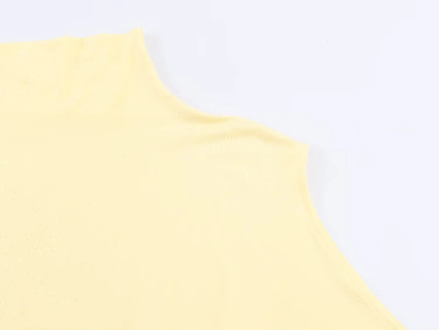 HH Women Spring Fashion Versatile High Neck Drape Asymmetric Top Female Sexy Elegant Slim High Street Casual Commuting Party Top