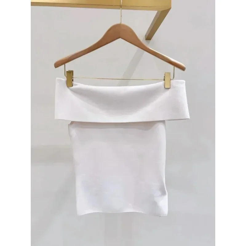 One Shoulder Women's T-Shirt Top