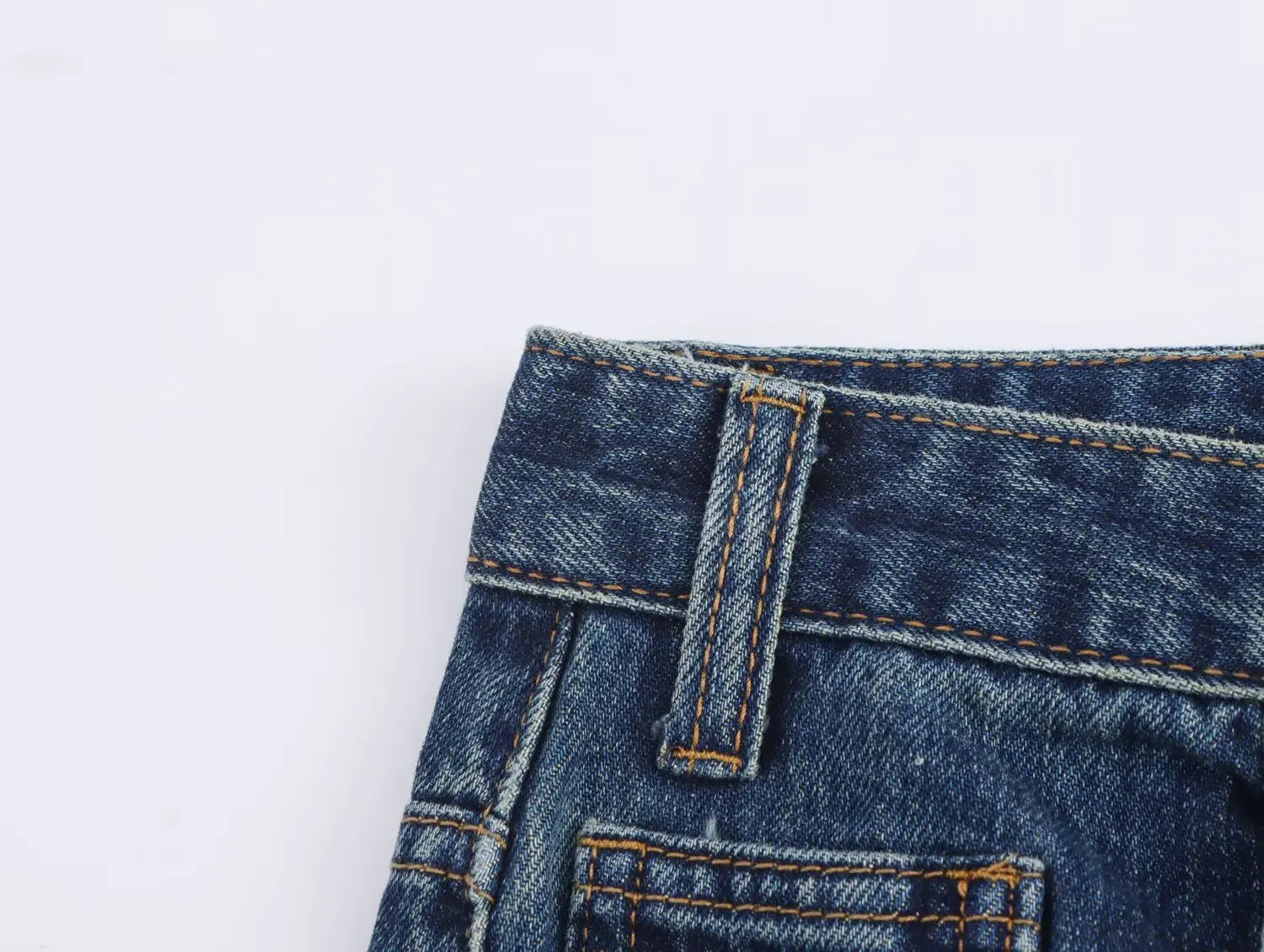 Woman Jeans Pants 2025 Spring High Waist Wide Leg Straight Fit Blue Casual Vintage Versatile Daily Streetwear Denim Jeans
